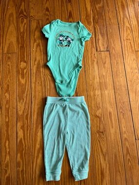 Disney Baby Jumping Beans St. Patrick’s Day Outfit